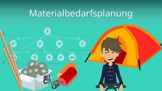 Materialbedarfsplanung  Bedarfsermittlung Erzeugnisstruktur durch Baukastenstückliste erfassen [upl. by Geno]