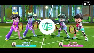 Insane Comeback Nintendo Switch Sports Tennis [upl. by Diskson53]