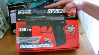 sig sauer sp 2022 kwc swiss arms repack cybergun [upl. by Aneelas]