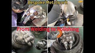 bespoke SS metalwork from welding to polishing China NemezMetal bespokemetalwork [upl. by Helen627]