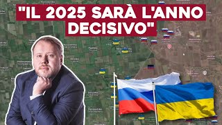 quot2025 ANNO DECISIVO della GUERRA RUSSIAUCRAINAquot ANALISI con PARABELLUM [upl. by Senaj]