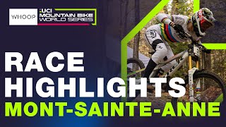 RACE HIGHLIGHTS  Elite Men  MontSainteAnne UCI Downhill World Cup Final [upl. by Medarda559]