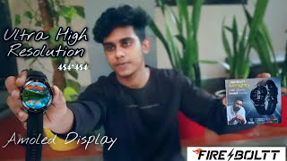 FIRE ⚡BOLTT Almighty Watch Unboxing  Malayalam Amoled Display [upl. by Uahsoj]