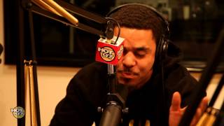 JCole Freestyles on FunkMaster Flex PT2 [upl. by Orlina416]