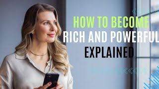 How To Become Rich And Powerful PT 2 rich figureout feelingstuck growth success [upl. by Anuala]