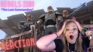 Star Wars Rebels 2x03 quotThe Lost Commandersquot  reaction amp review [upl. by Arin]