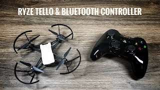 Using A BlueTooth Controller with Ryze Tello Drone [upl. by Aible]