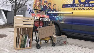 Grève dans les bibliothèques  proposition rejetée [upl. by Eiramave]