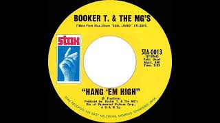 1969 HITS ARCHIVE Hang Em High  Booker T amp The MG’s mono [upl. by Nnylacissej]