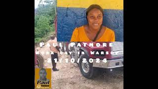 Paul Patmore South Trelawny next Member of Parliament working in Warsop [upl. by Eddina]