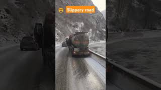 Slippery road 🫣 xetai eurotrucksimulator2 [upl. by Irene]