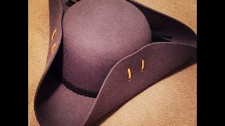 DIY Cocked Hat Tricorn Hat [upl. by Kehoe]