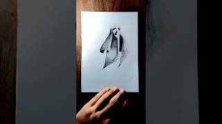 Ghost 3D drawing arts Life artist drawing art shorts darksidesongsongsartwork sketch [upl. by Karlen]