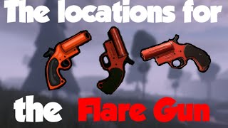 All the Flare Gun locations  The Rake Noob Edition UPDATED [upl. by Nevaj]