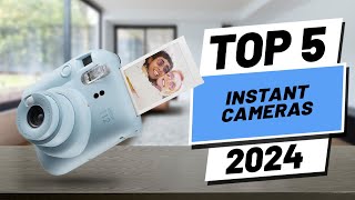 Top 5 BEST Instant Cameras in 2024 [upl. by Aenitsirhc712]