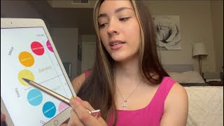 ASMR color analysis on you 🎨💞 soft spoken lofi unintentional [upl. by Zoi]