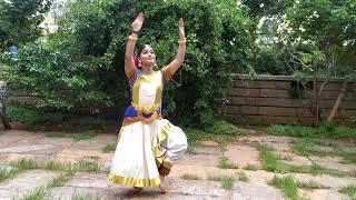 Thirupugazh  Muthai tharu  Bharathanatyam Dance cover by Malavika Nandan [upl. by Neyuh]