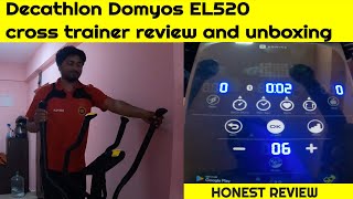 Decathlon Domyos EL520 cross trainer review and unboxing [upl. by Esirahc]