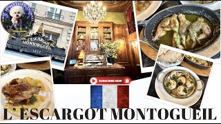 4KLEscargot Montorgueil ParisFeatured Escargot Duck Confit amp Frog LegsLEscargot [upl. by Ad201]