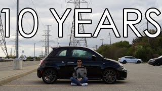 10 Years with My Fiat 500 Abarth The Ultimate Review [upl. by Gemperle]