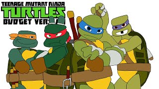 Teenage Mutant Ninja Turtles Theme Song but its low budget [upl. by Atnauqal60]