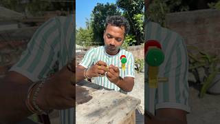 Making A toy car 🚗 with clip pain ￼ rubber band ￼and cap ￼Bengali mini blog shorts😱 [upl. by Dettmer]