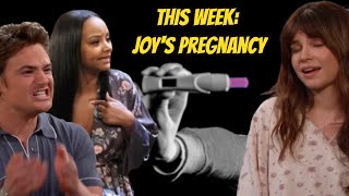 Chaos in Salem Joy’s Pregnancy and Chanel’s Shocking Reaction  Days of our lives spoilers [upl. by Etnasa230]