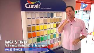 CASA amp TINTA  Tinta Coral rende muito e Tinta Coral Coralit secagem rápida [upl. by Ecinna]