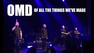 OMD Of All The Things Weve Made  Live  Toronto 2018 [upl. by Idnahr]