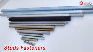 Multiple Types Thread Threaded Rod Bar Studs Thread Rod [upl. by Lichtenfeld]