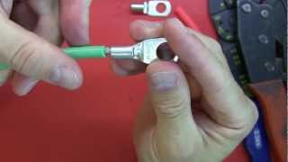 Tutorial How to crimp connectors strip wire and use heat shrink [upl. by Anemix952]