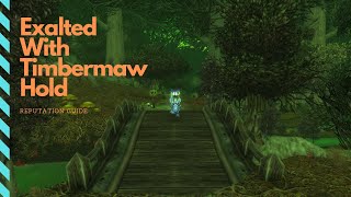 Timbermaw Hold Reputation Farm Guide 1 day to Exalted 2020 [upl. by Lorianna]