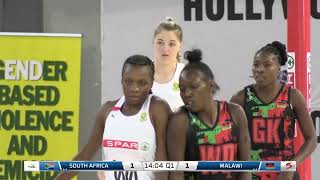 SPAR Proteas vs Malawi Queens  2024 SPAR Challenge Test 2 Highlights [upl. by Adnalu]