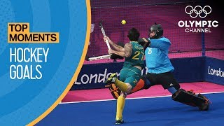 Top 10 Olympic Hockey Goals  Top Moments [upl. by Anema185]