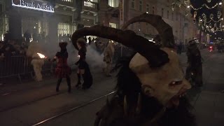 KrampusPerchtenlauf in Graz 2016 Lumia 950 [upl. by Euphemia694]