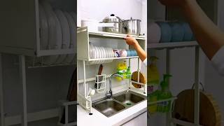 Amazon Over Sink Dish Drying Rack online shopping available 😍 kitchen products [upl. by Jacobsohn101]