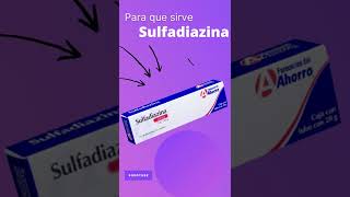 Sulfadiazina de Plata para que sirve 💊  ForoTube [upl. by Ahsoj]