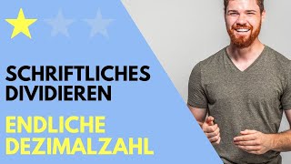 Schriftliches Dividieren Mit Rest Endliche Dezimalzahl [upl. by Zsamot767]