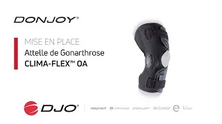 ClimaFlex™ OA DonJoy  Mise en place [upl. by Erlina]