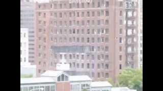 Wellington Hotel Annex Building Implosion [upl. by Assilam]