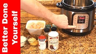 Dairyfree Butter Chicken  Meal Prep in the Instant Pot  How to Cook Rice [upl. by Llennoc868]