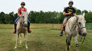 Horseback Riding at Big Creek Stables Horse Riding School [upl. by Eaj]