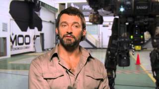 Chappie Hugh Jackman quotVincentquot Behind the Scenes Movie Interview  ScreenSlam [upl. by Ishmael]