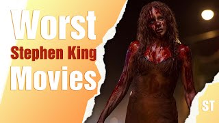 15 Stephen King Movies That Were Total Disasters [upl. by Yancy]