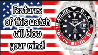 invicta Grand Diver  Coke bezel  seiko NH35A movement  Detailed Review automaticwatch [upl. by Chun459]