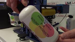 LabelMill LM1005 now LM1012 amp Epson ColorWorks C6000 Full Color LooseLoop Label Applicator [upl. by Renaldo]