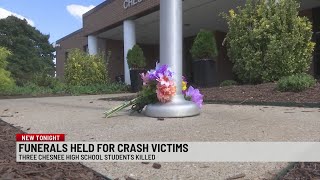 3 Chesnee High School students killed in crash laid to rest Saturday [upl. by Afatsuom932]