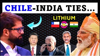 IndiaChile friendship Lithium  Latin American Outreach  Comprehensive Economic Partnership [upl. by Chap]