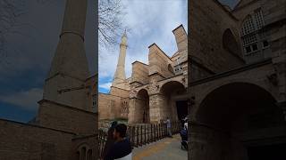 Hagia Sophia 537AD Grand Mosque entrance  Istanbul Turkey [upl. by Ott482]