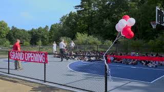 West Running Brook Intermediate School Playground Opening Ceremony 9172024 [upl. by Kennie]